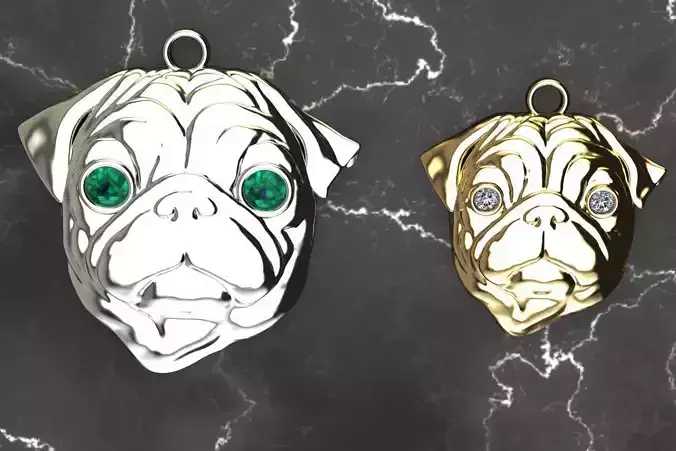 PUG Necklace