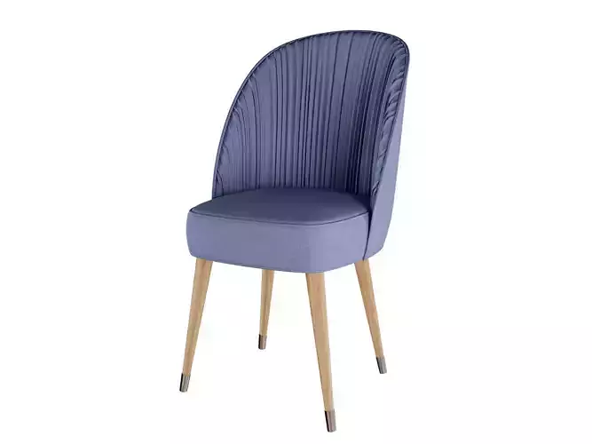 Chair dining with wooden legs