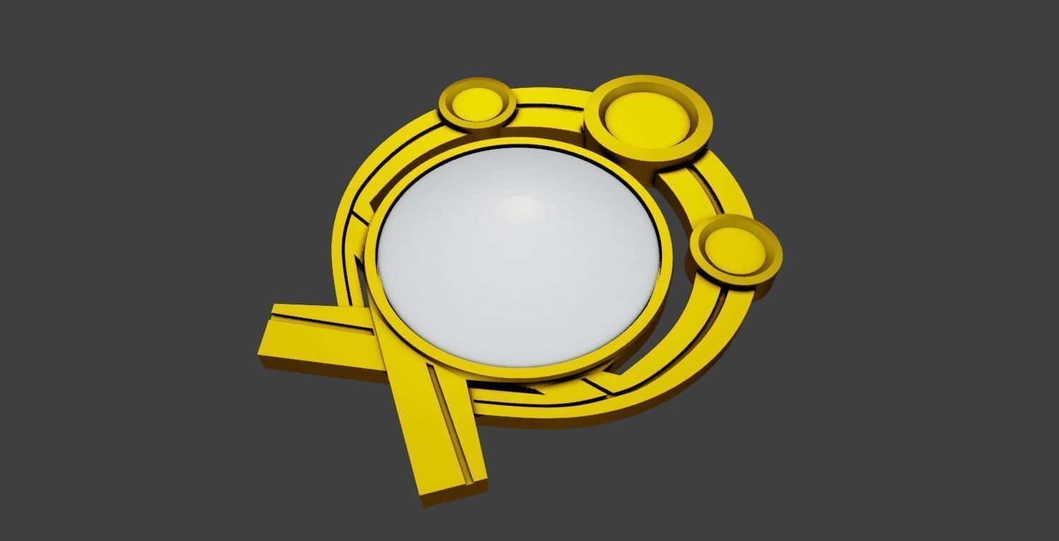 Genshin Impact Vision All elements Inazuma Variant  3D print model_1