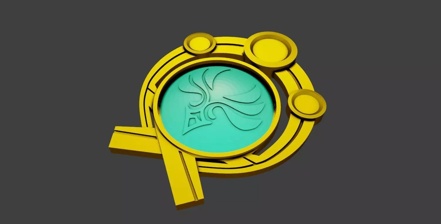 Genshin Impact Vision All elements Inazuma Variant  3D print model_0