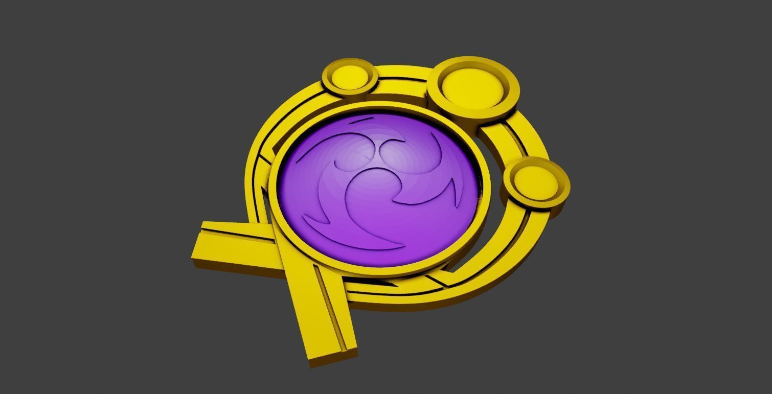 Genshin Impact Vision All elements Inazuma Variant  3D print model_7