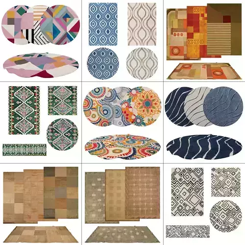 9 in 1 Rug Collection No 17