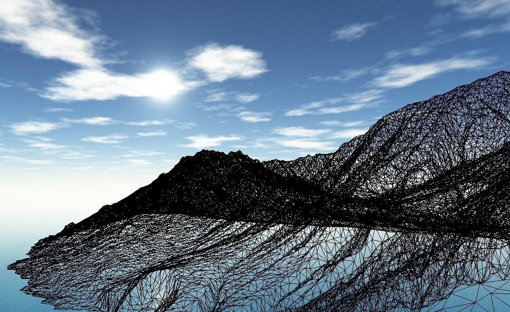 La palma island Elevation model 3D print and  Low-poly 3D model_9