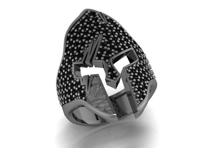Gladiator ring 3D print model_2