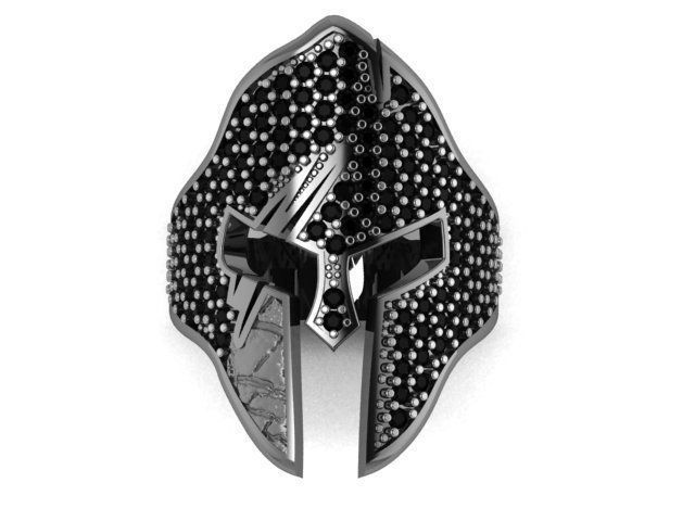 Gladiator ring 3D print model_10