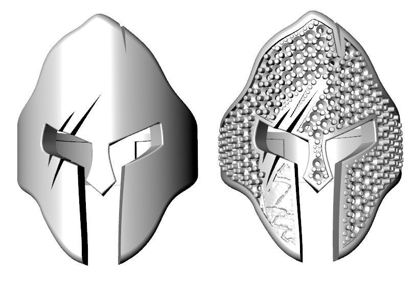 Gladiator ring 3D print model_13