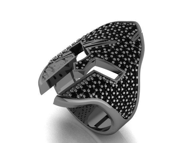 Gladiator ring 3D print model_6