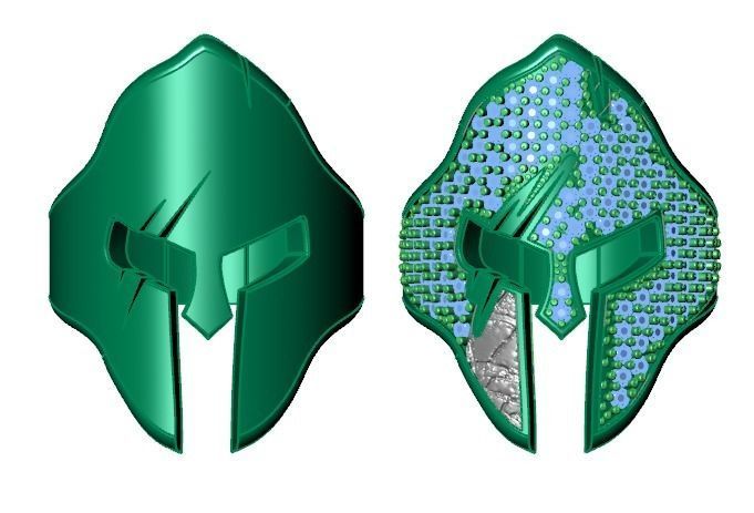 Gladiator ring 3D print model_1