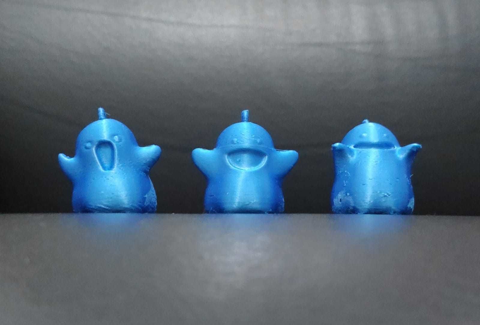 Happy Ghosts 3D print model_9