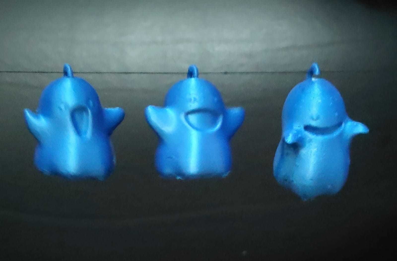 Happy Ghosts 3D print model_12