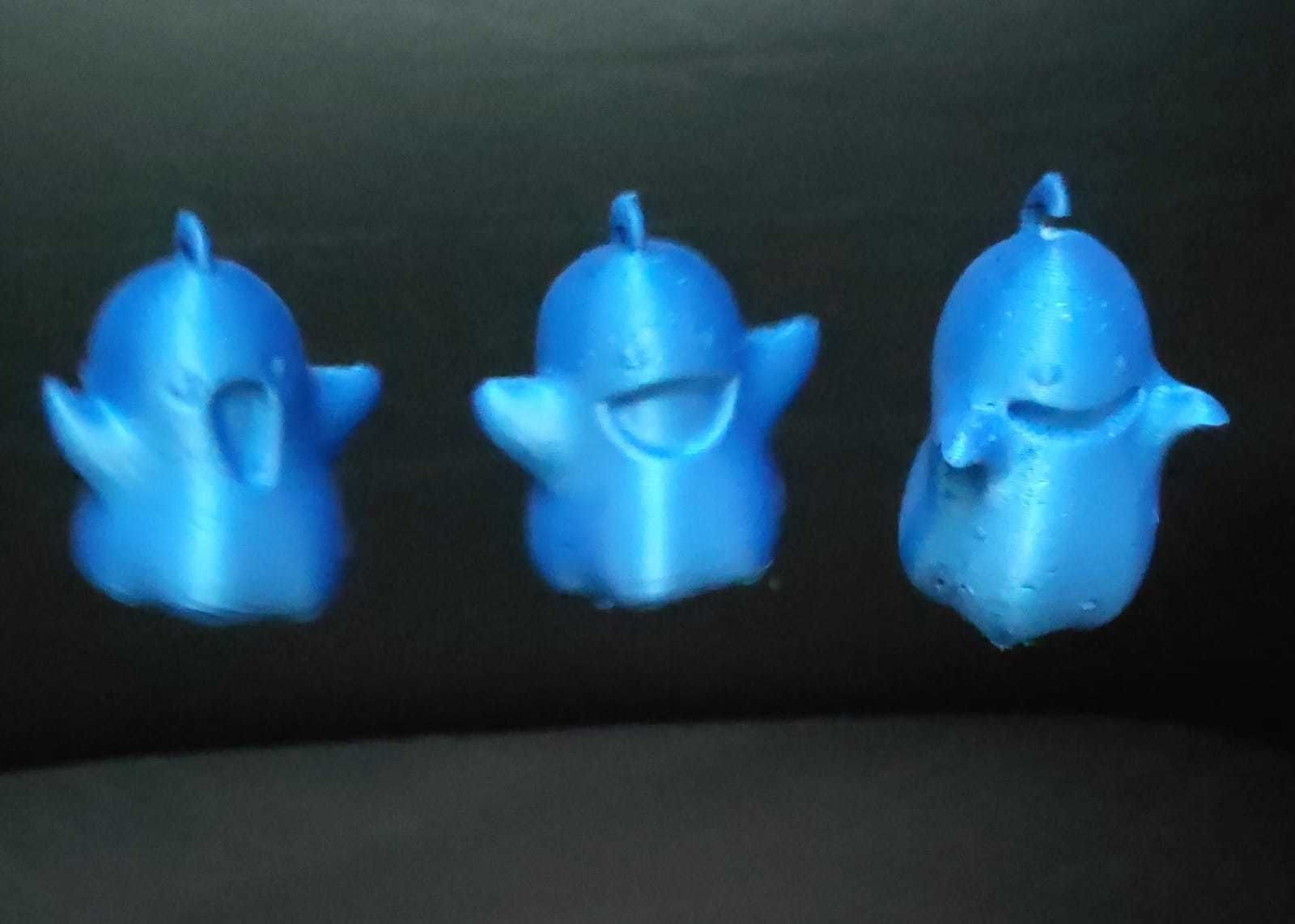 Happy Ghosts 3D print model_3