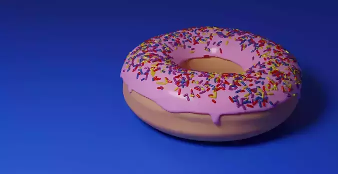 donut free blender Free 3D model