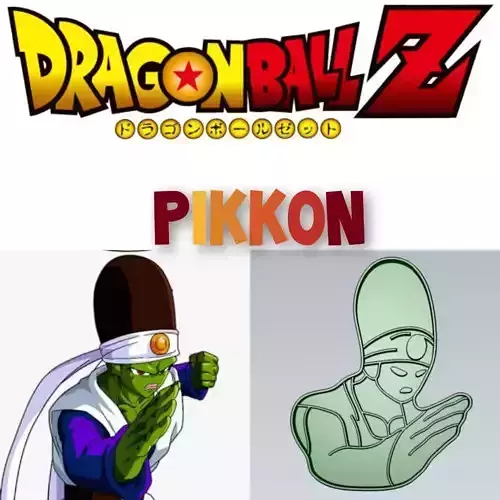 Amazing Dragon Ball Character Pikkon Cookie Cutter Decoration