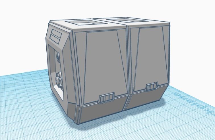 Star Wars Jedi Fallen order crate 3D print model_5