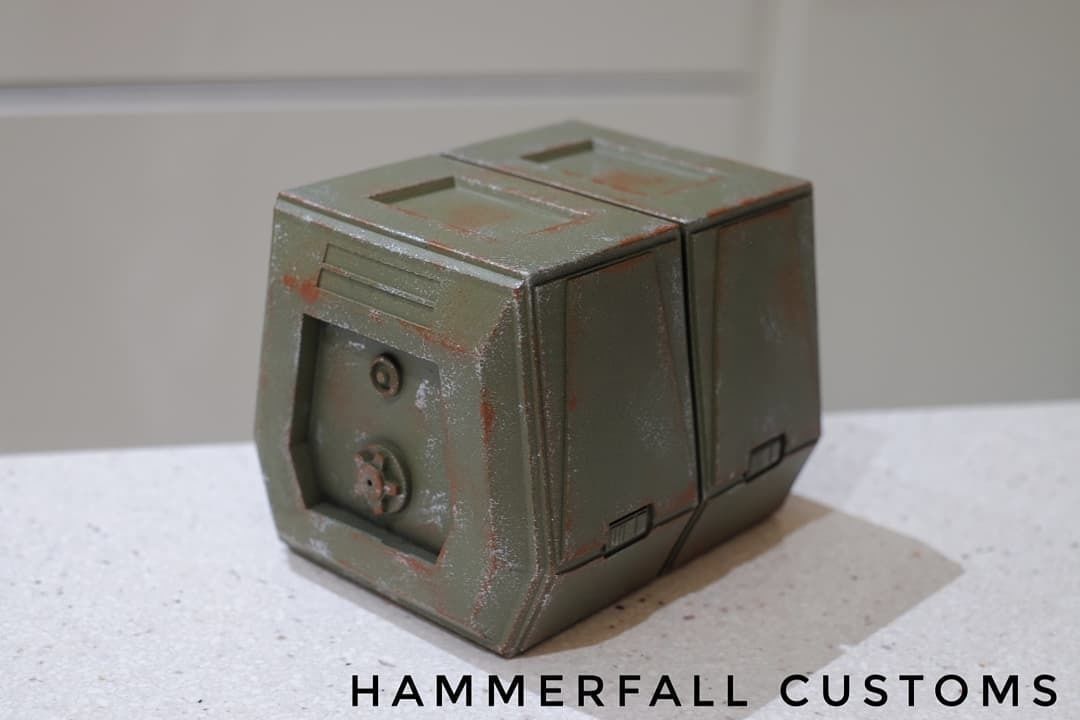 Star Wars Jedi Fallen order crate 3D print model_2