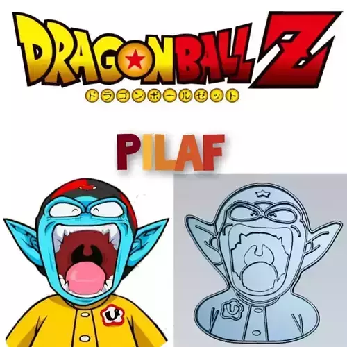 Amazing Dragon Ball Character Pilaf Cookie Cutter Decoration