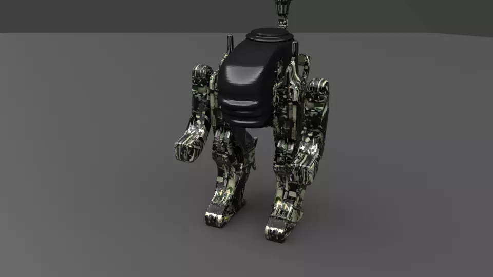 Mech 001x Free 3D model