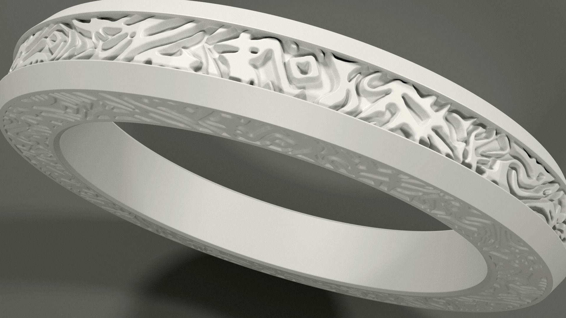 10 Ring Shang-Chi Low-poly 3D model_4