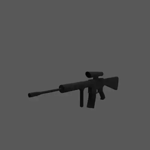 shooter Free low-poly 3D model