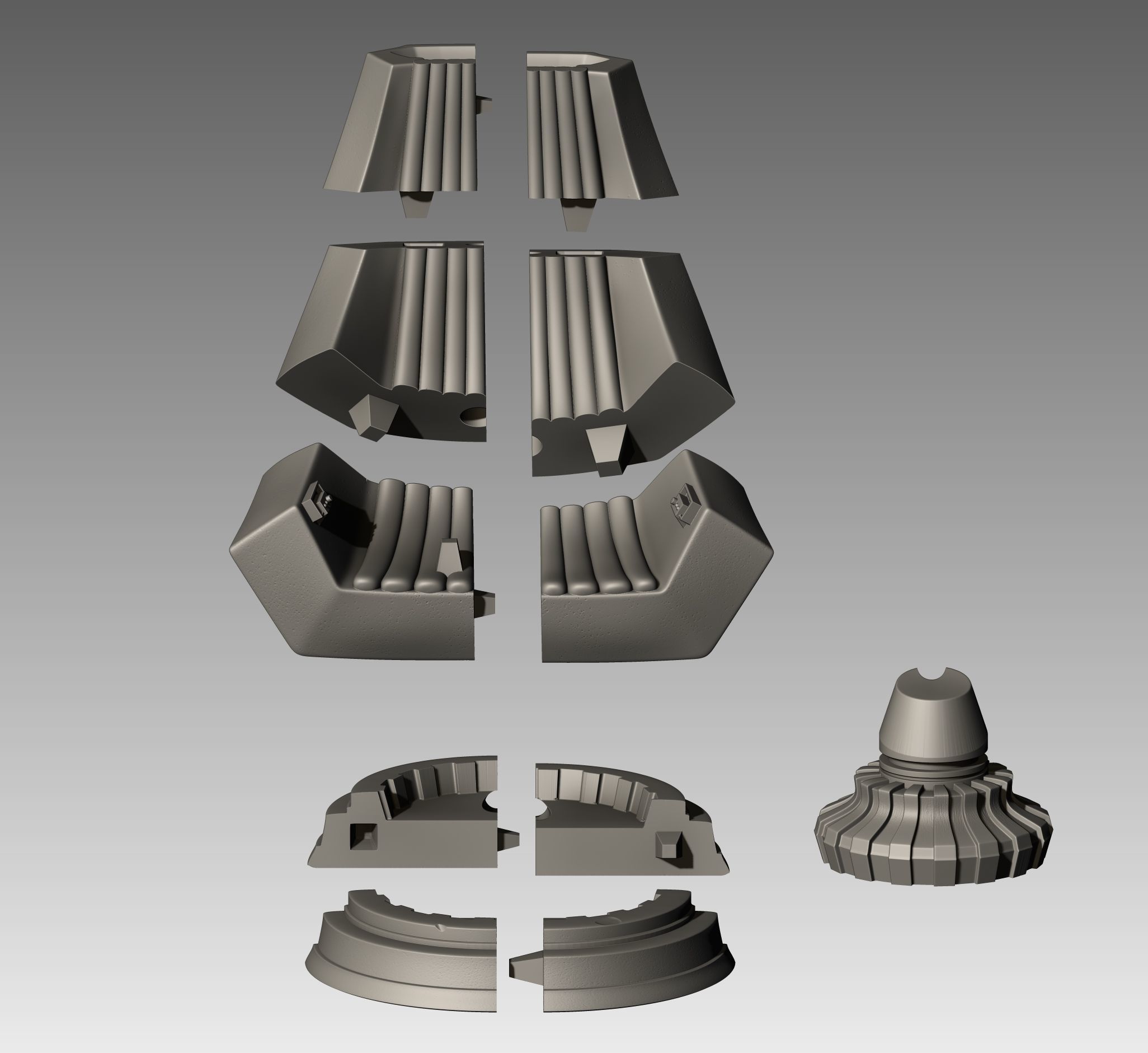 Rey Skywalker - 3 Versions Including Adult 3D print model_6