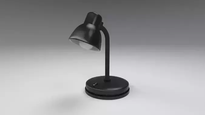 Modern table lamp black