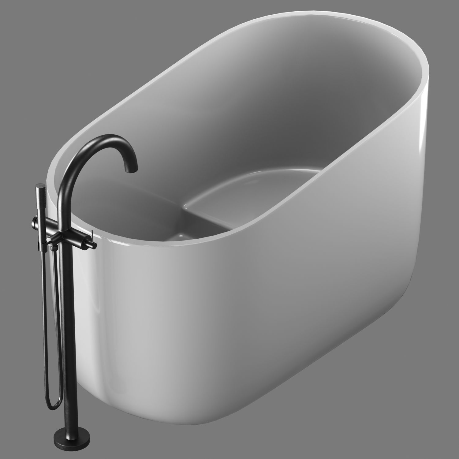 Bathtub Rexa 3D model_1