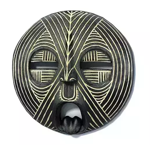 Black African Mask