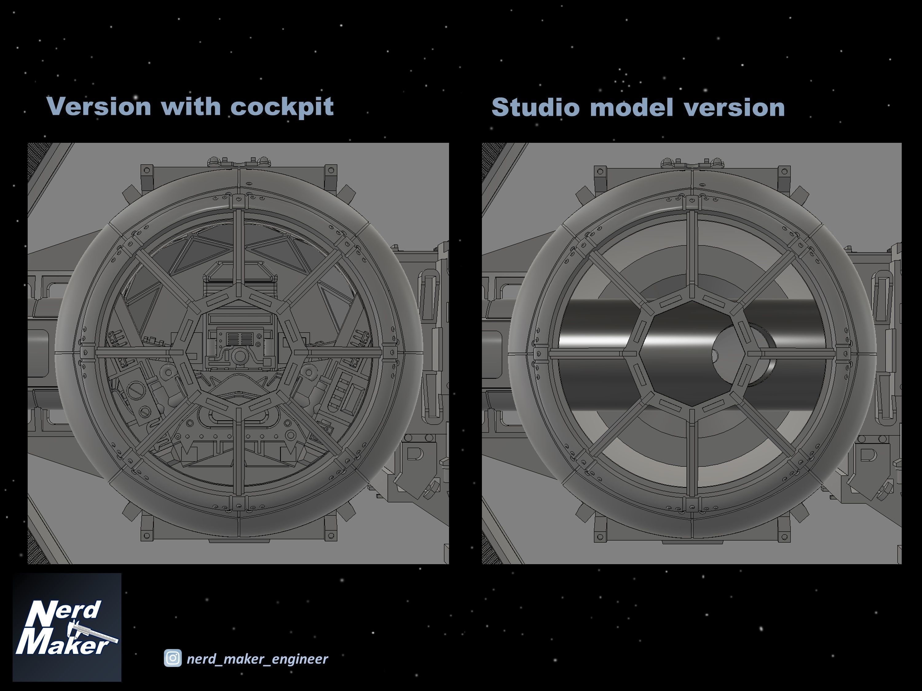 Model-T Bomber Studio Scale -  3D print model_46
