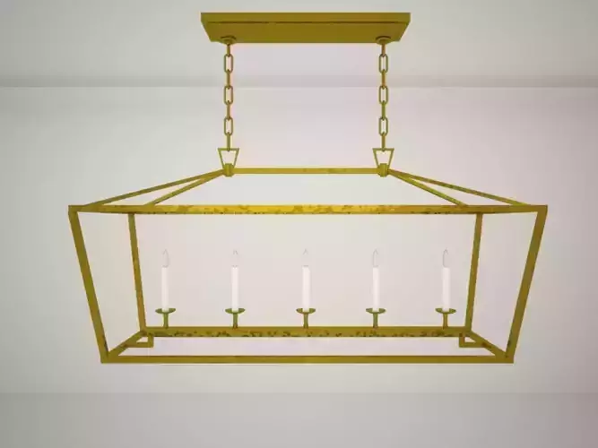 CHAPMAN e MYERS Darlana medium linear Lantern