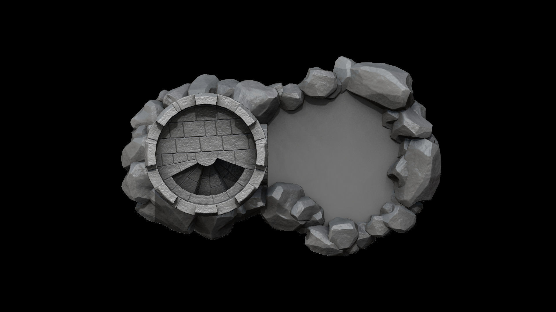 Medieval Dice Tower 3D print model_4