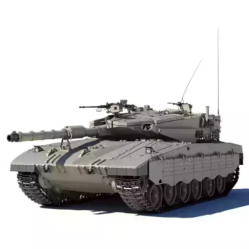 Merkava Mk-3B 3D model
