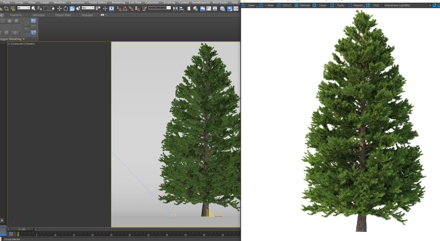 Picea Abies Set 3 - 2 in 1 3D model_17