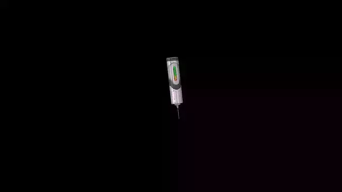 ELECTRONI NEEDLE Low-poly 3D model