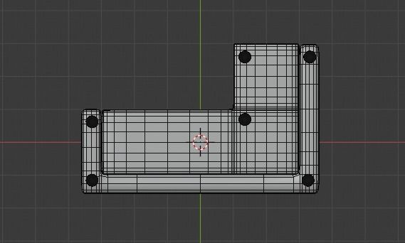 couch corner sofa Free low-poly 3D model_10