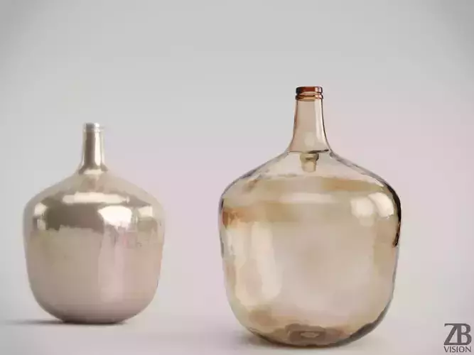 HK Living Bottle 3D model