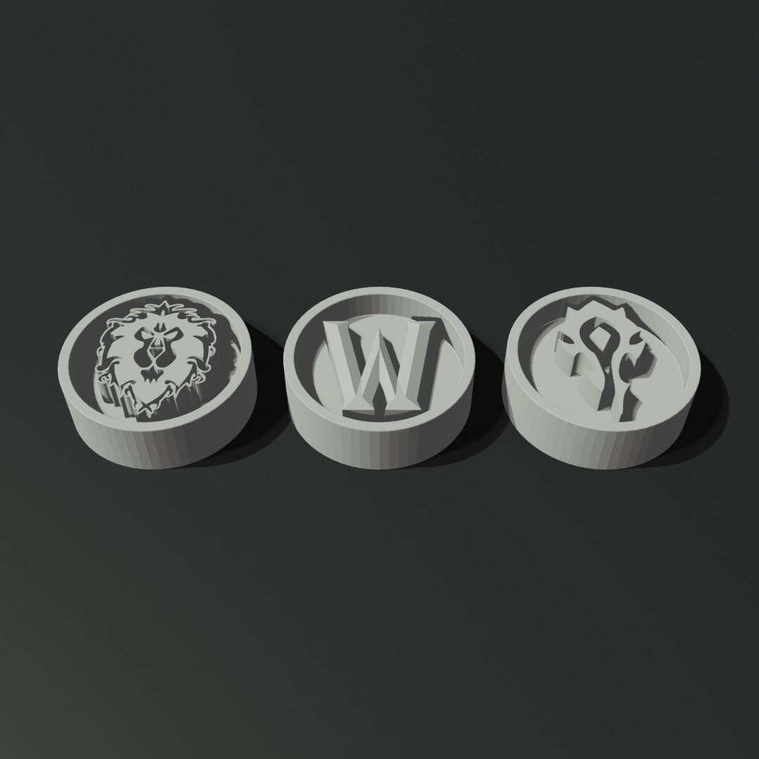 Tokens - Warcraft 3D print model_8