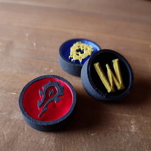 Tokens - Warcraft 3D print model