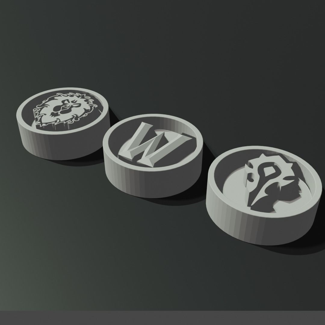 Tokens - Warcraft 3D print model_6
