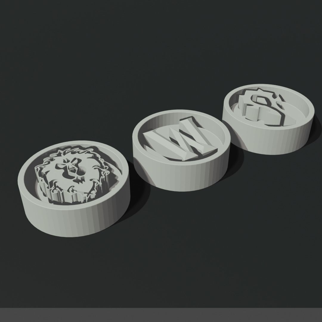 Tokens - Warcraft 3D print model_7