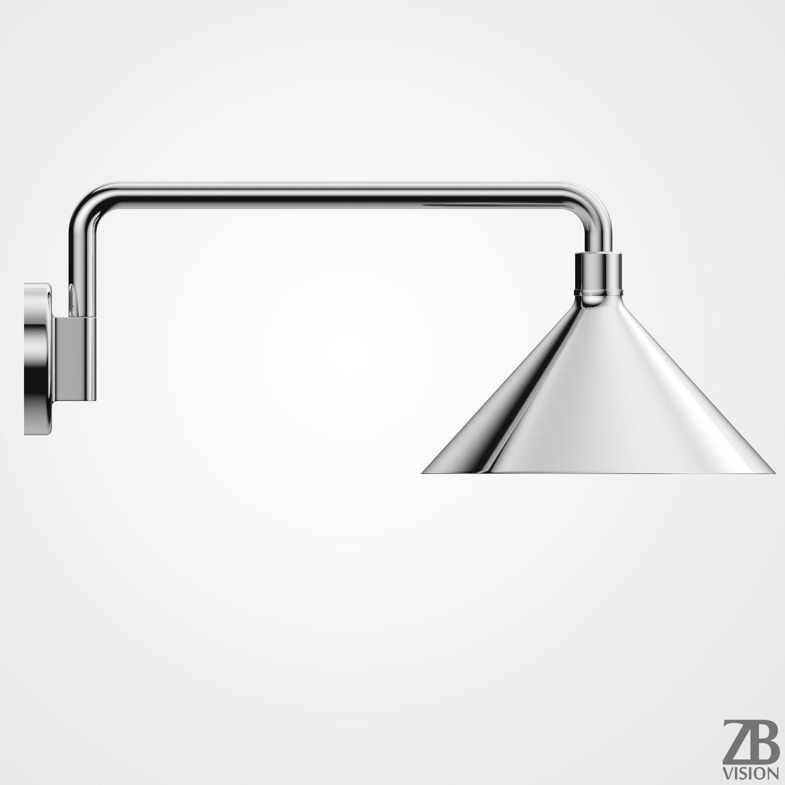 Axor shower faucet mixer 240S 3D model_1