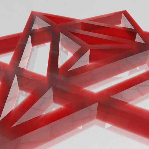 GEOMETRIA SAGRADA - ESTRELLA TETRAEDRICA MERKABA 3D print model_14