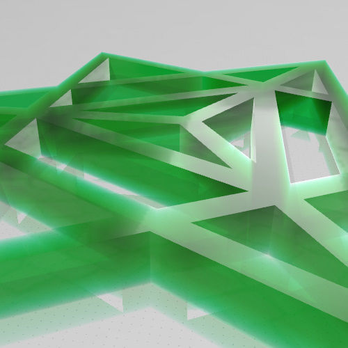 GEOMETRIA SAGRADA - ESTRELLA TETRAEDRICA MERKABA 3D print model_13