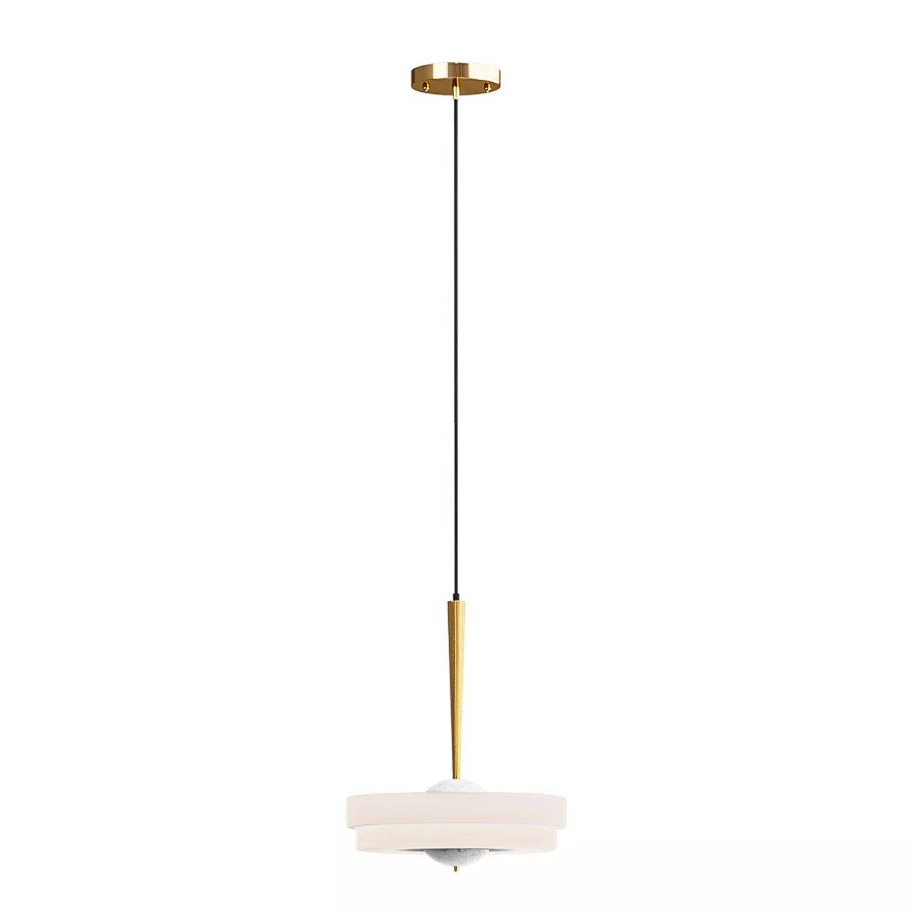Pendant lamp HEL by Romatti green 3D model