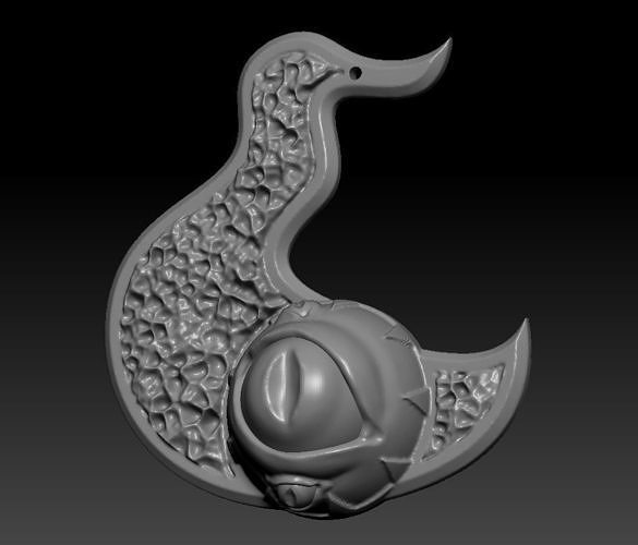 Tzeentch Chaos God symbol pendant  3D print model