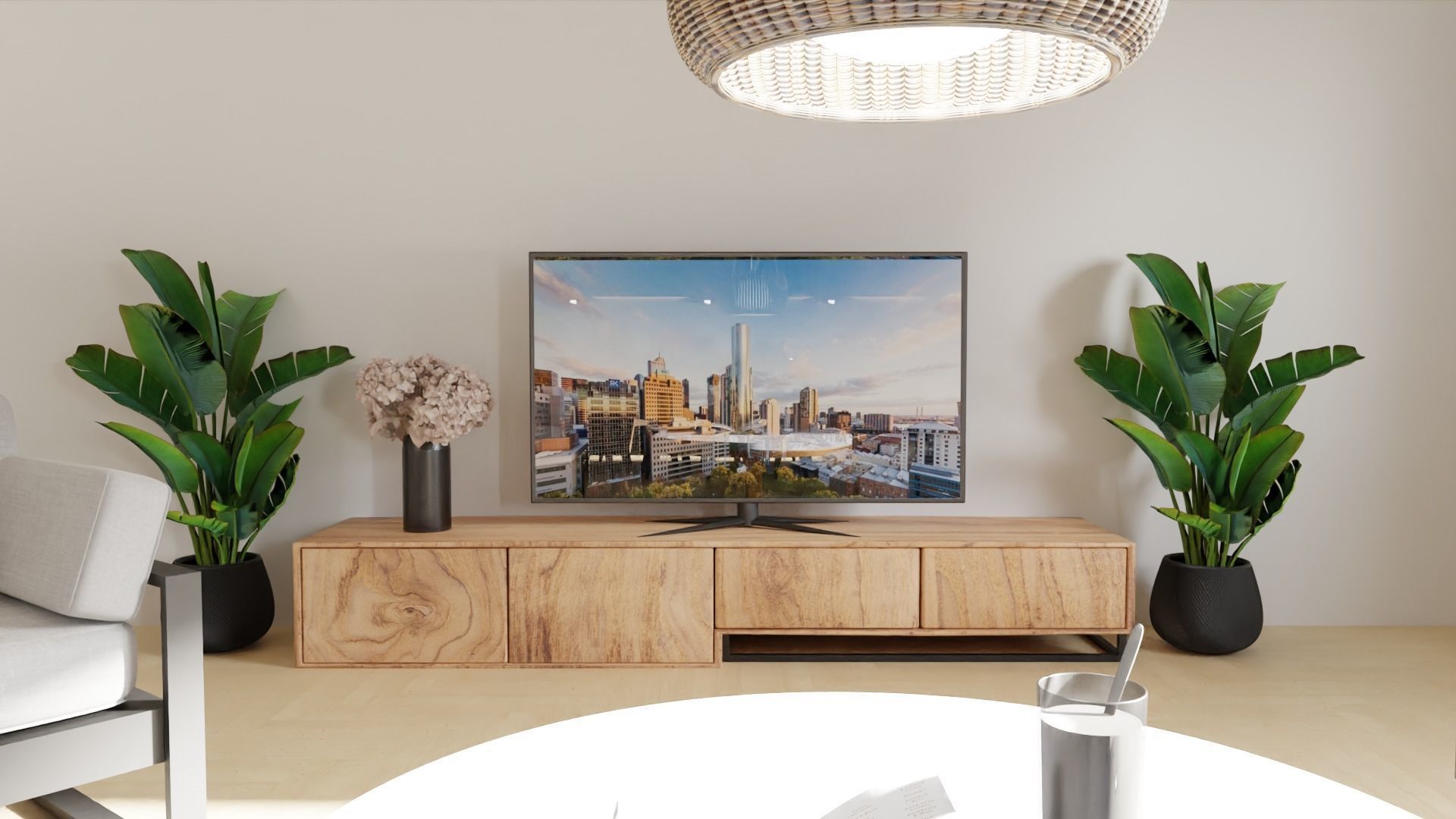 Modern kitchen 3D model_3