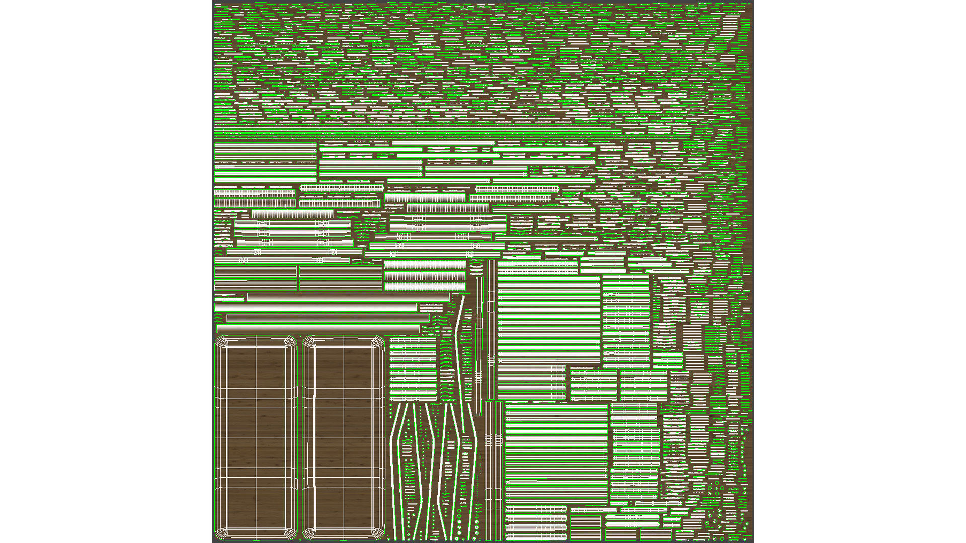 Sol Dolphin Gray Daybed Low-poly 3D model_20