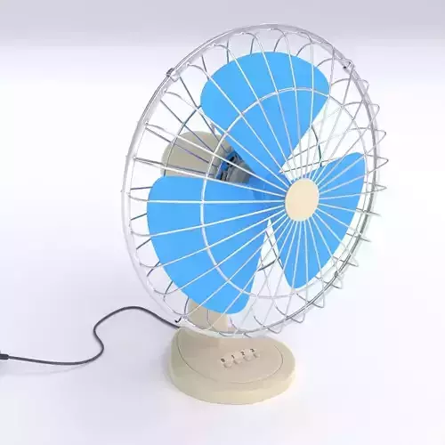 Desktop Fan 3D model