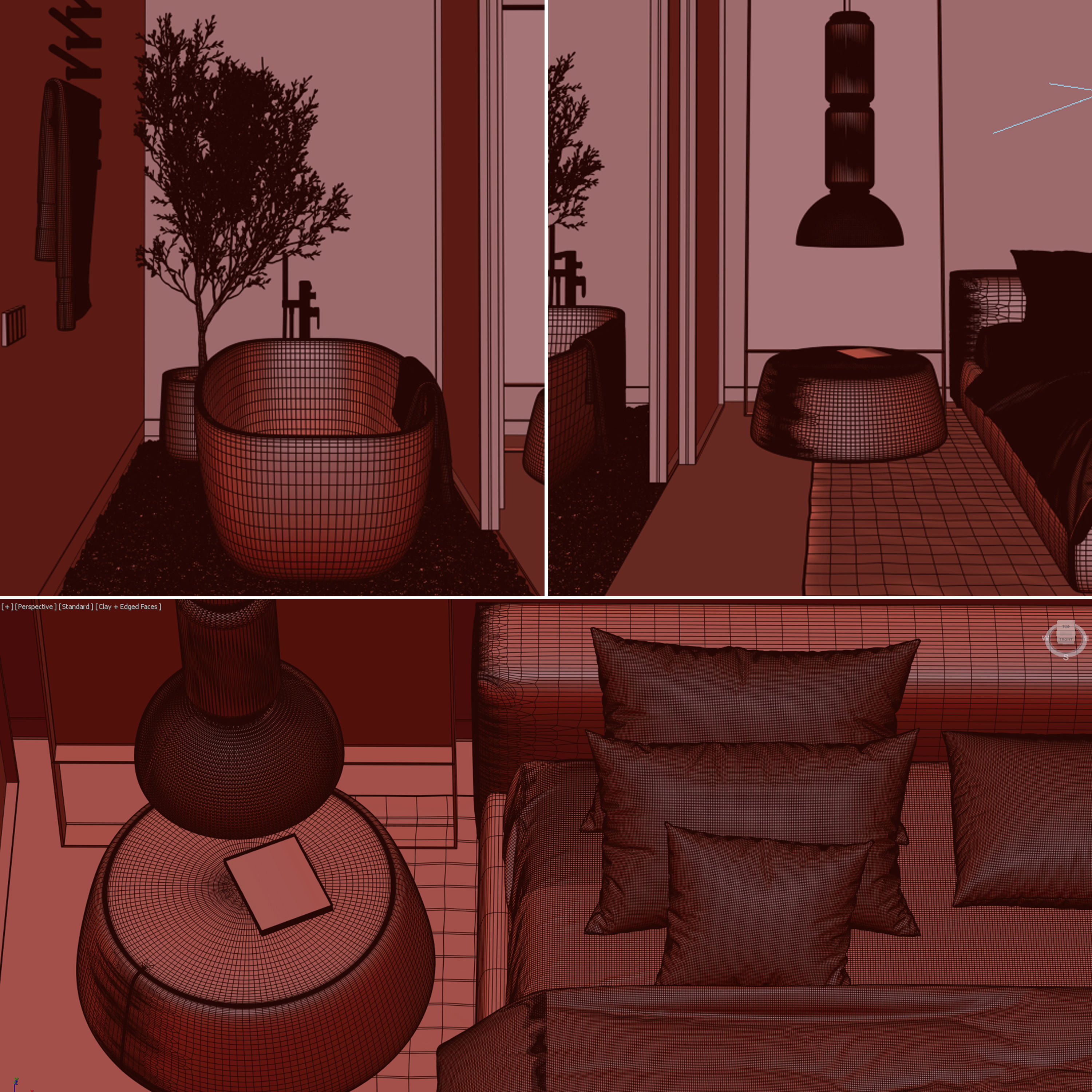 Bedroom shell vol 3 3D model_7