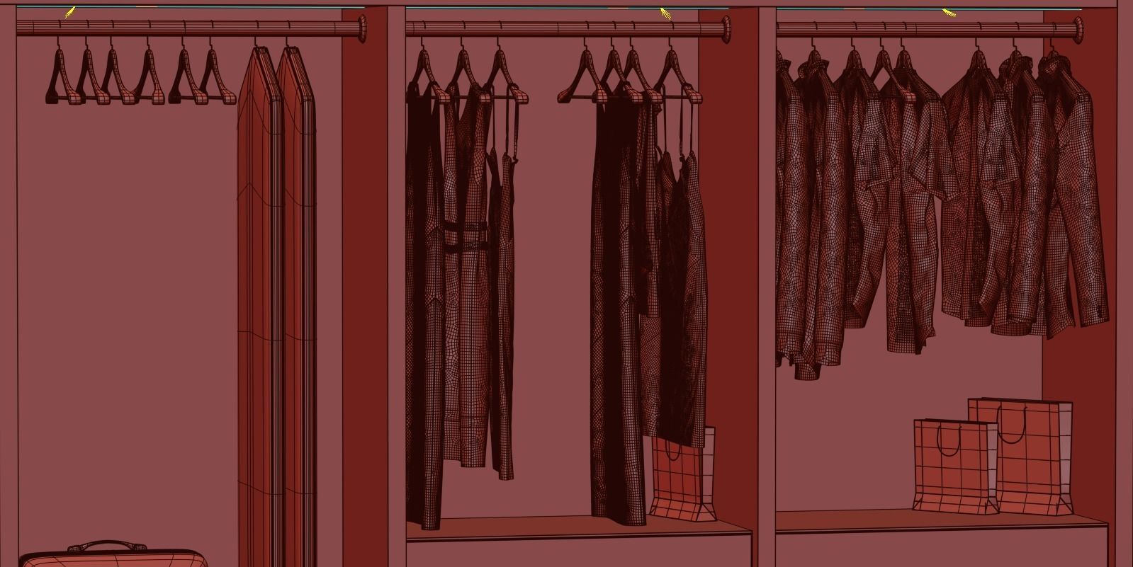 Bedroom shell vol 3 3D model_11