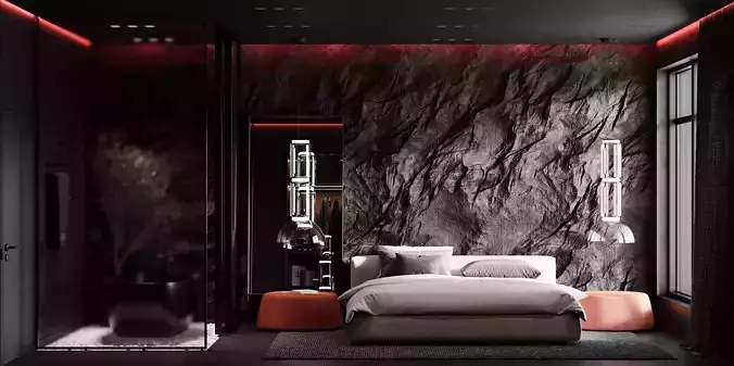 Bedroom shell vol 3 3D model